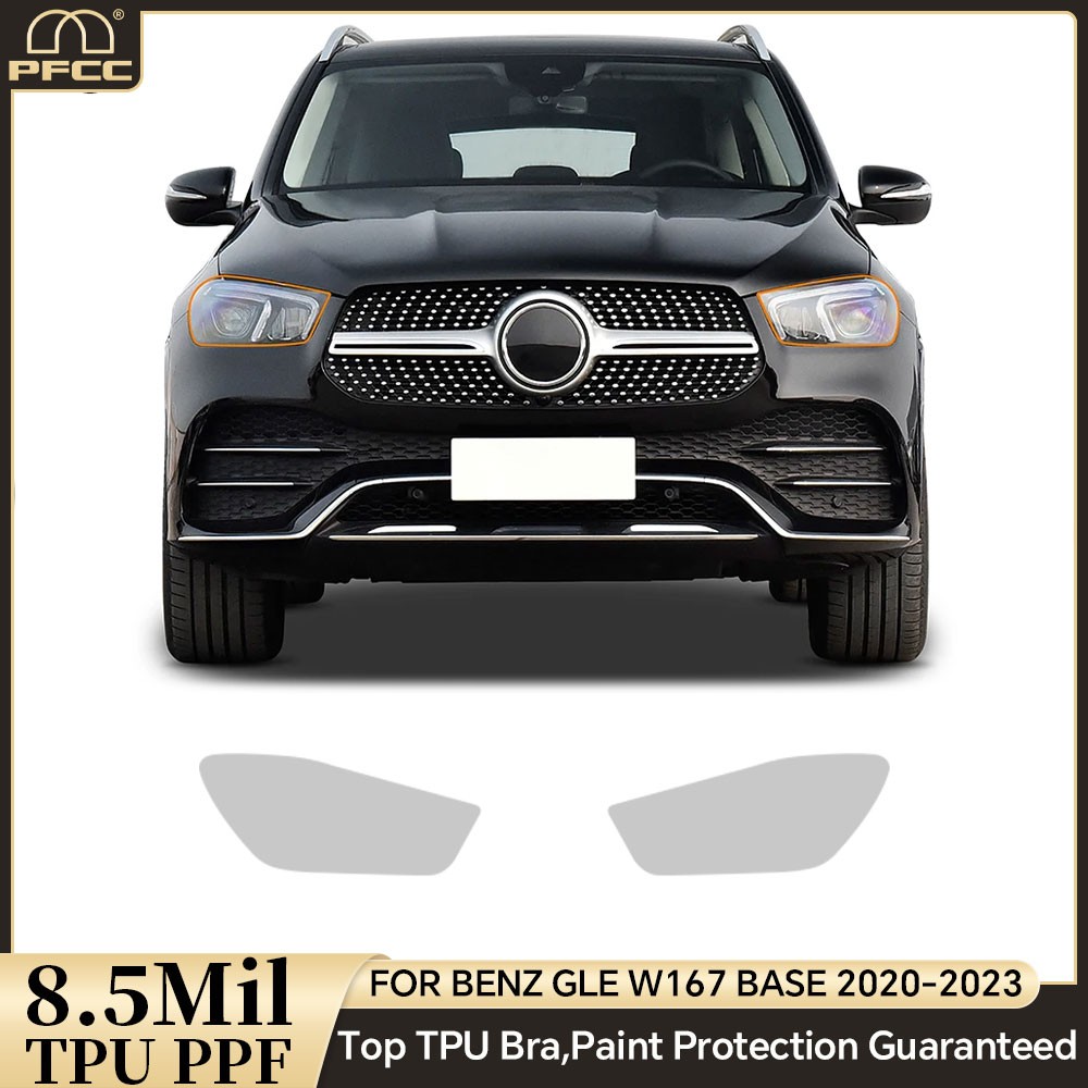 Full Car For Benz GLE W167 Base 2020-2023 Precut Paint Protection Film Clear PPF