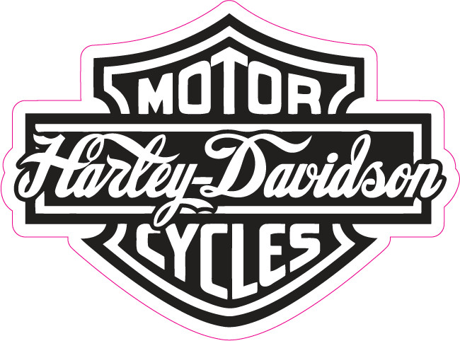 Harley Davidson Logo Sticker Decal | Motorcycle Biker Vinyl |Laptop Helmet