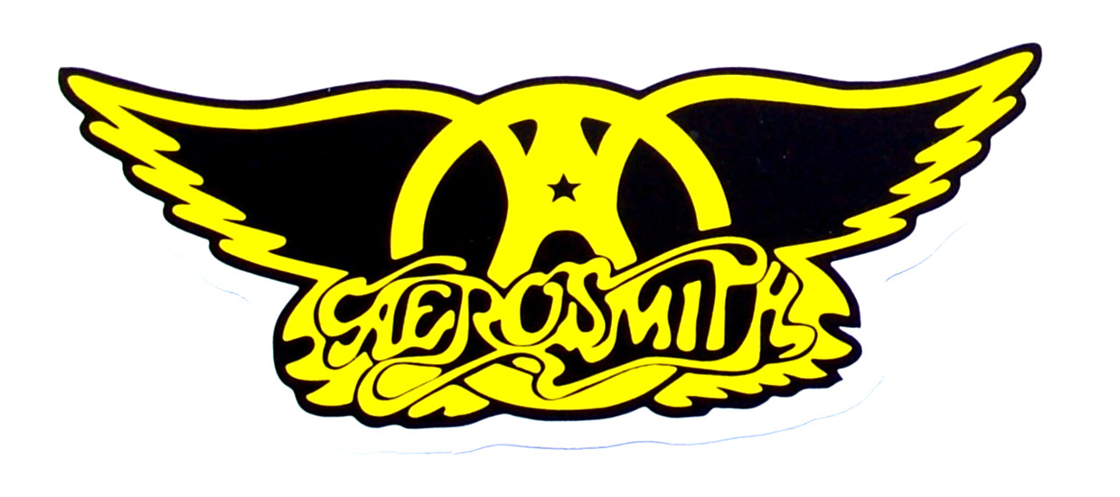 AEROSMITH Logo Die Cut Sticker Decal Music Band Boston Rock & Roll Aerosmith