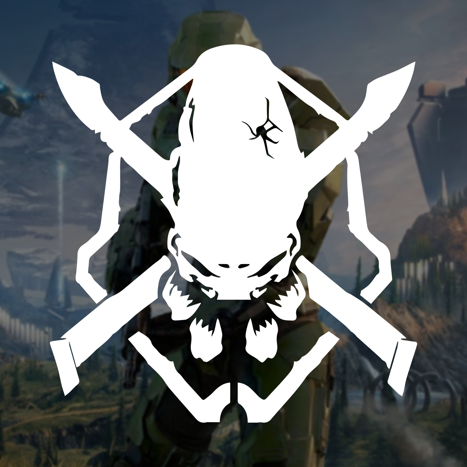 Halo Legendary / Halo Infinite Logo Vinyl Decal Sticker