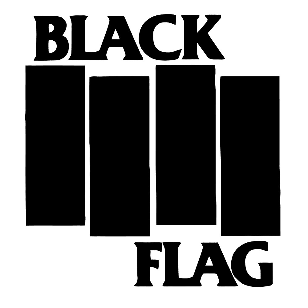 6" Black Flag Music Vinyl Decal Sticker
