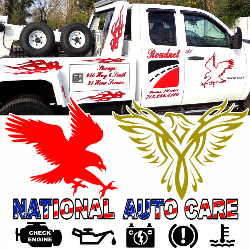 CUSTOM WEATHER PROOF VINYL DECALS / STICKERS – ANY LOGO / IMAGE AND LETTERING