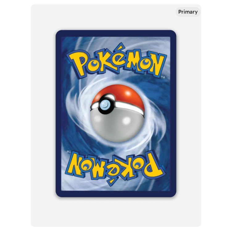 3" Pokémon Sticker Card Decal TCG Matte Finish Dishwasher Safe