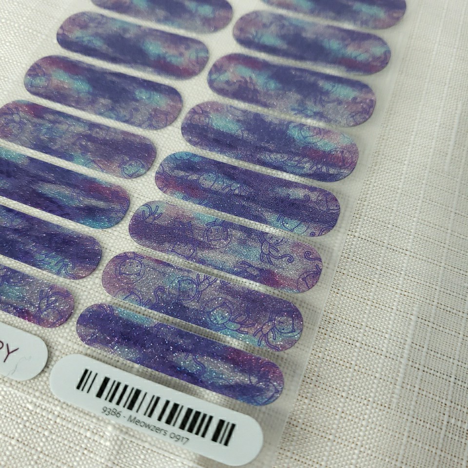 💖Jamberry Sneakers "Meowzers" Retired Full Sheet 💖