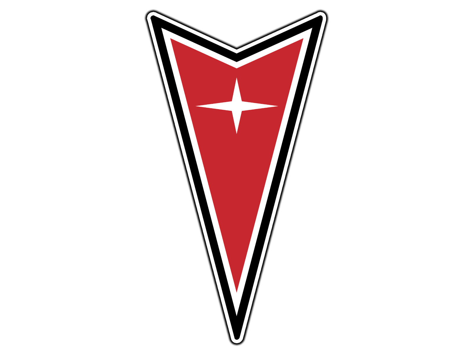 #768 Pontiac Logo #1 Waterproof Vinyl Sticker Decal Die-Cut
