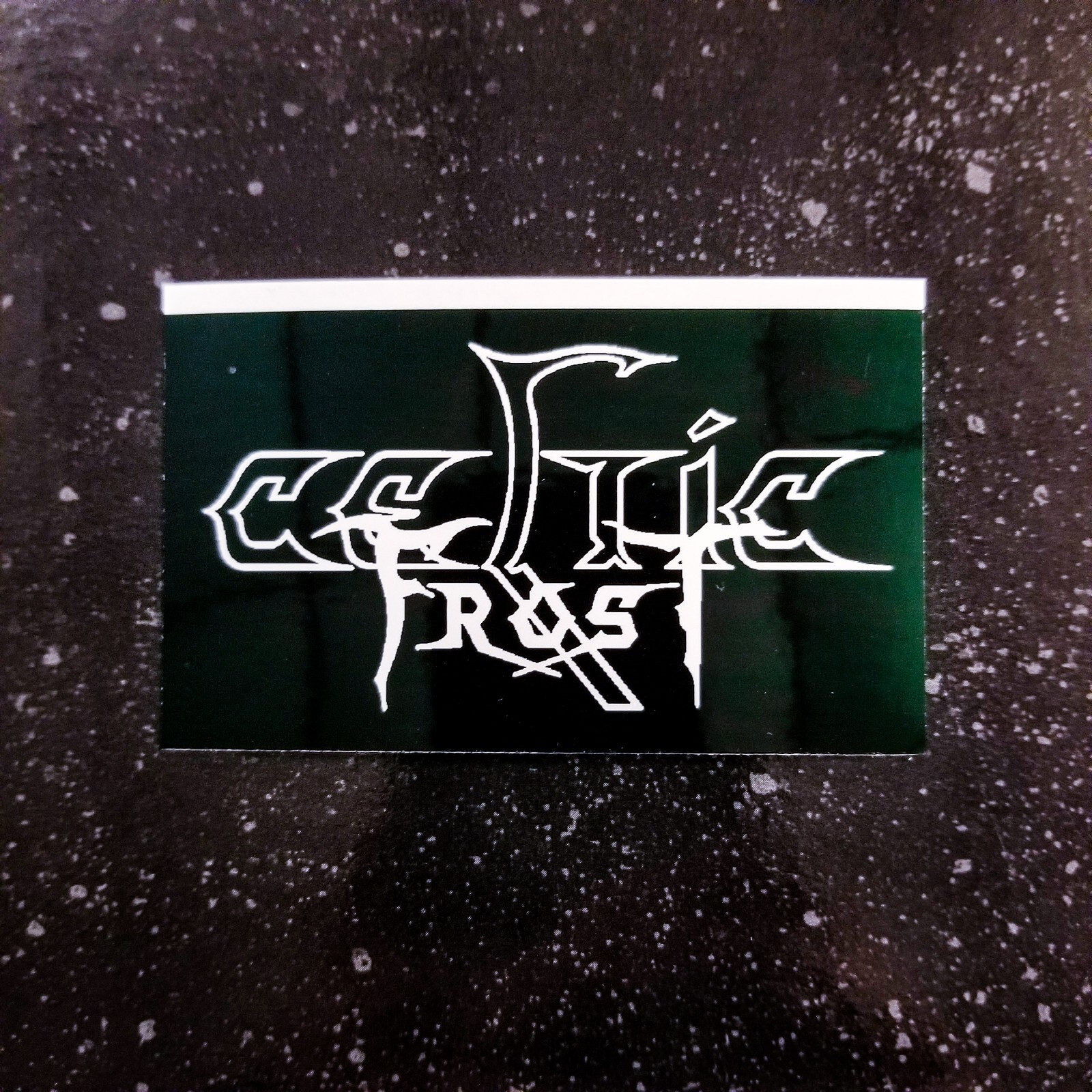 Celtic Frost Logo 4 x 2" Waterproof Vinyl Sticker Decal [💪 HQ Durability] Metal