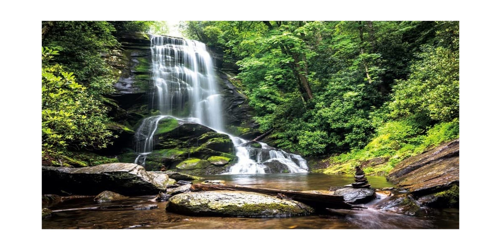 Yeele 20x10ft Waterfall Large Vinyl Photography Backdrop Forest River Nature …