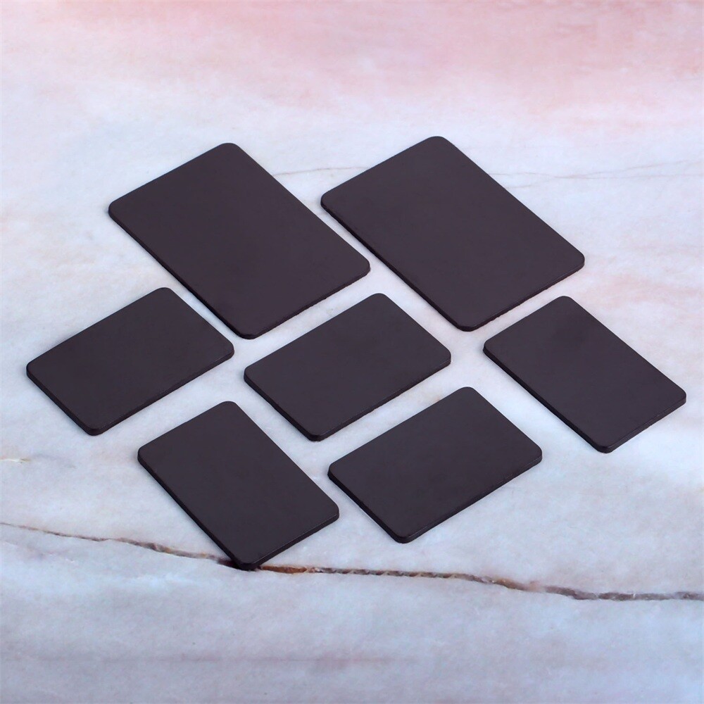 1 Set Magnetic Stickers Rectangle Shape Refrigerator Home Decoration DIY Gifts