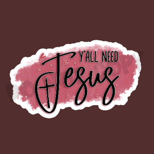 Christian Quotes and Sayings 3" Printed Vinyl Stickers For Any Smooth Surface