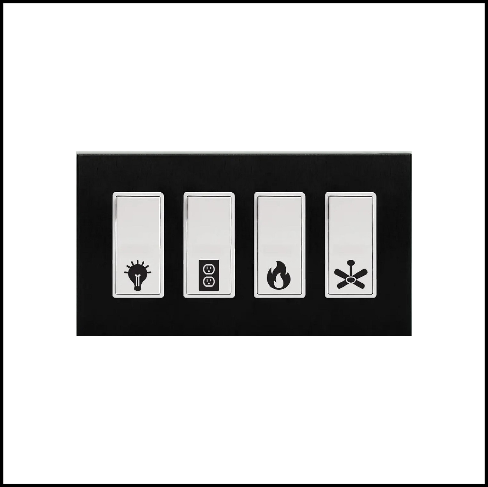 Set Of 8 Light Switch/Outlet Decals Vinyl Decal