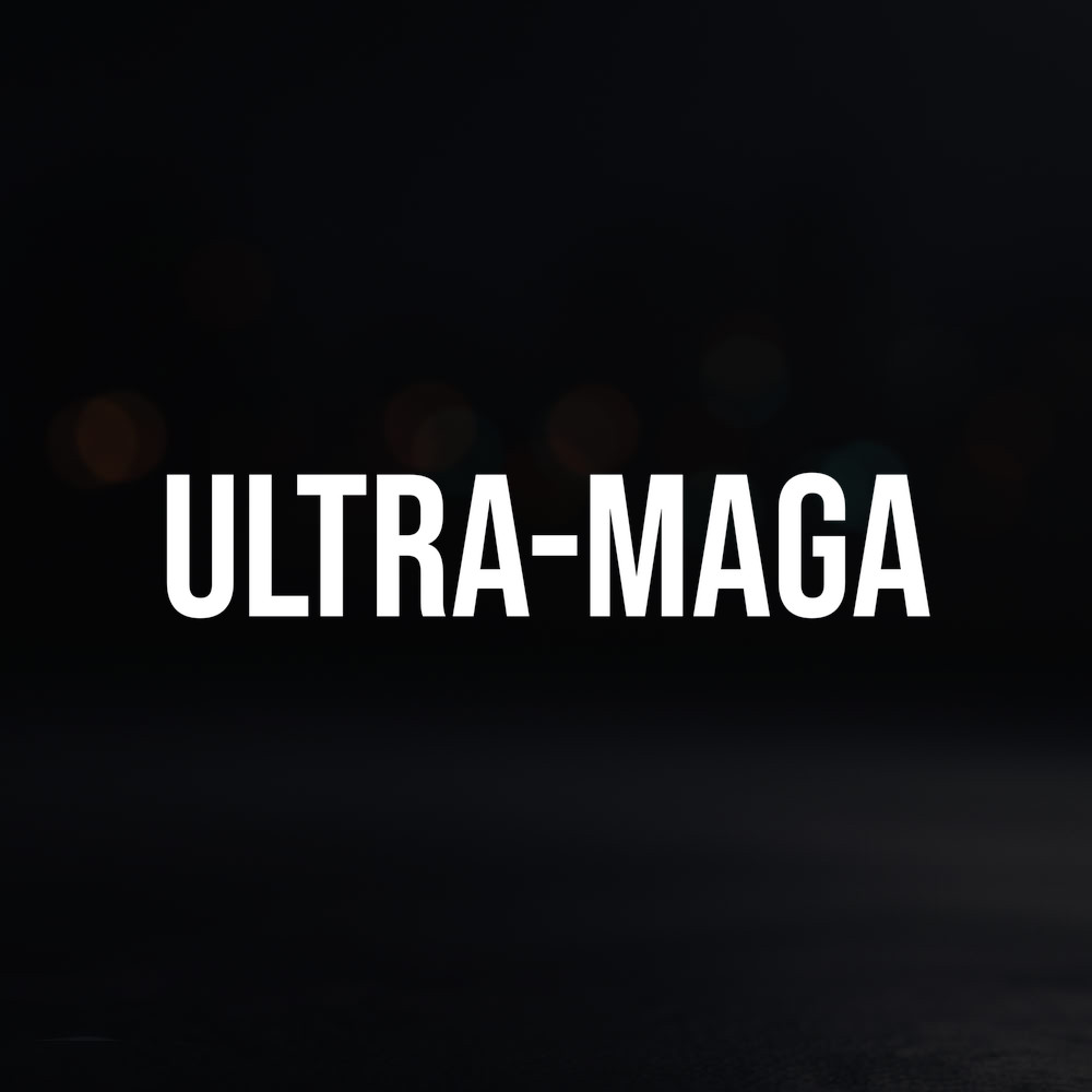 8in Vinyl Decal Sticker – "Ultra-MAGA"