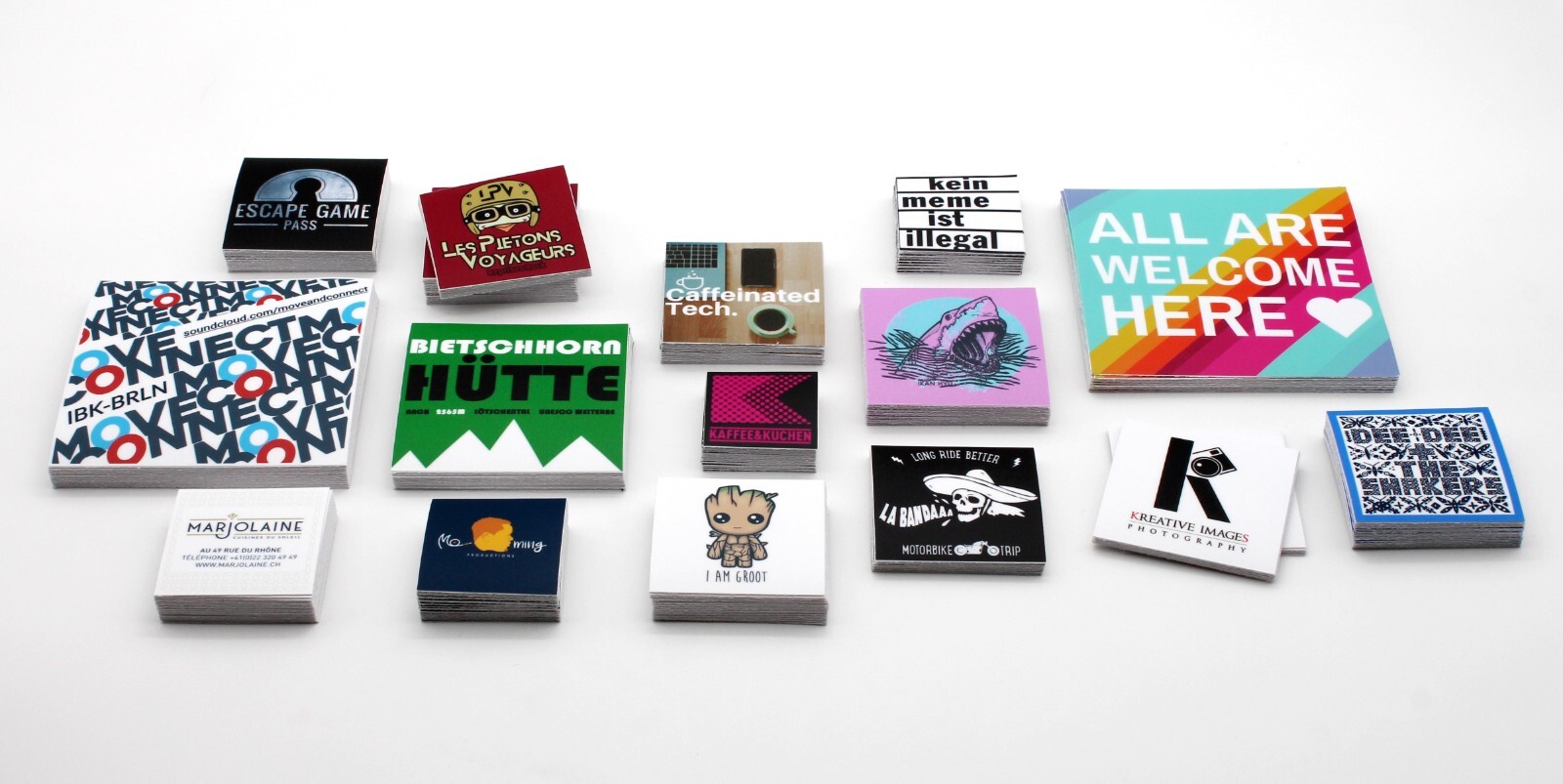 Custom Sticker Decal Label Personalized ANY DESIGN/ARTWORK Square (5.5" x 5.5")