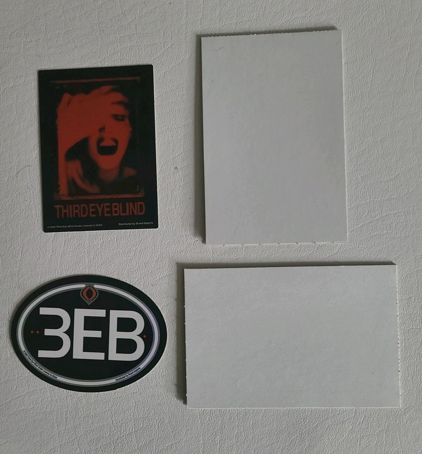 2 Third Eye Blind Vintage Sticker Oop Rare Set Guitar Case Speaker Laptop Y2k