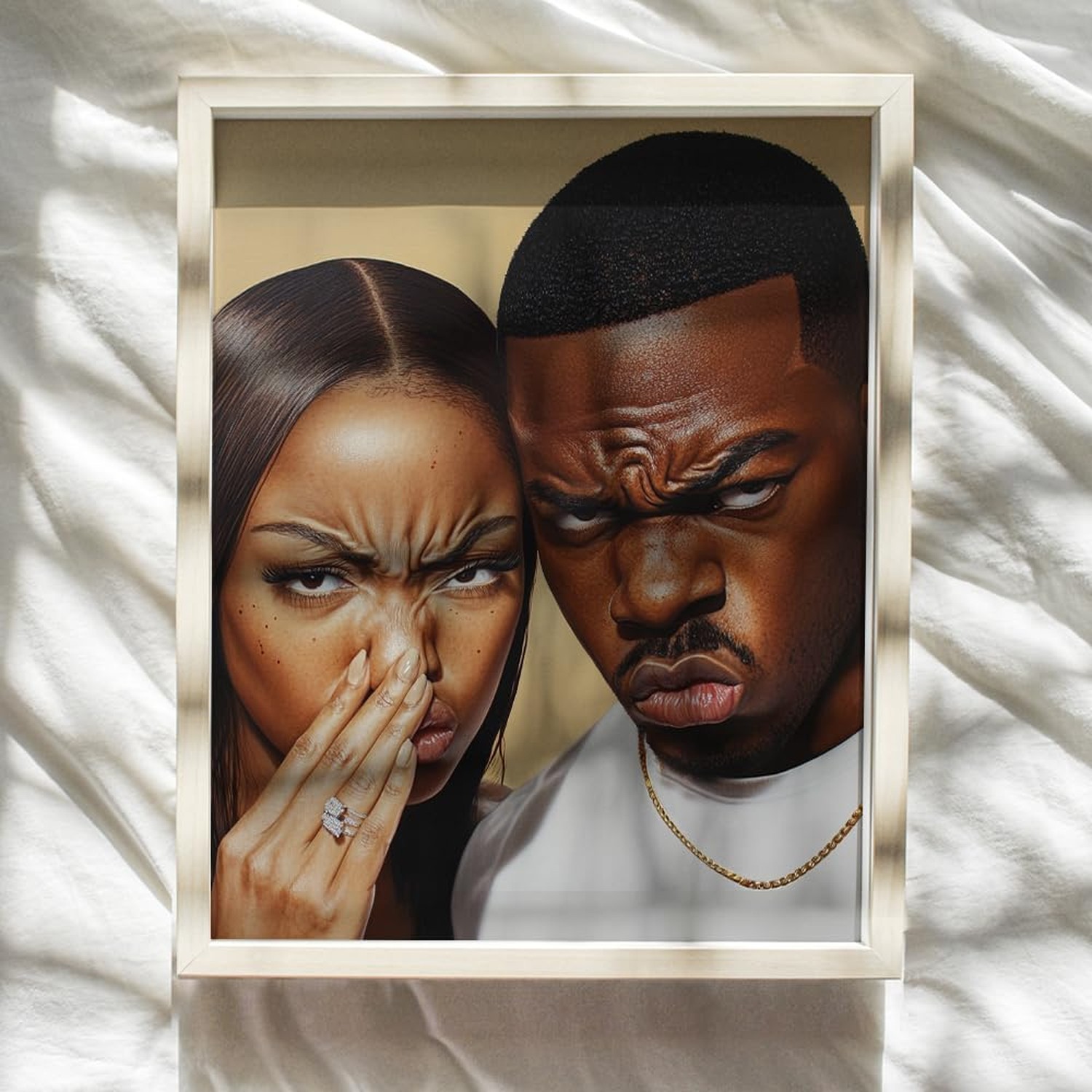 Hilarious Bathroom Wall Art Accessories – African American Wall Art Print – B…