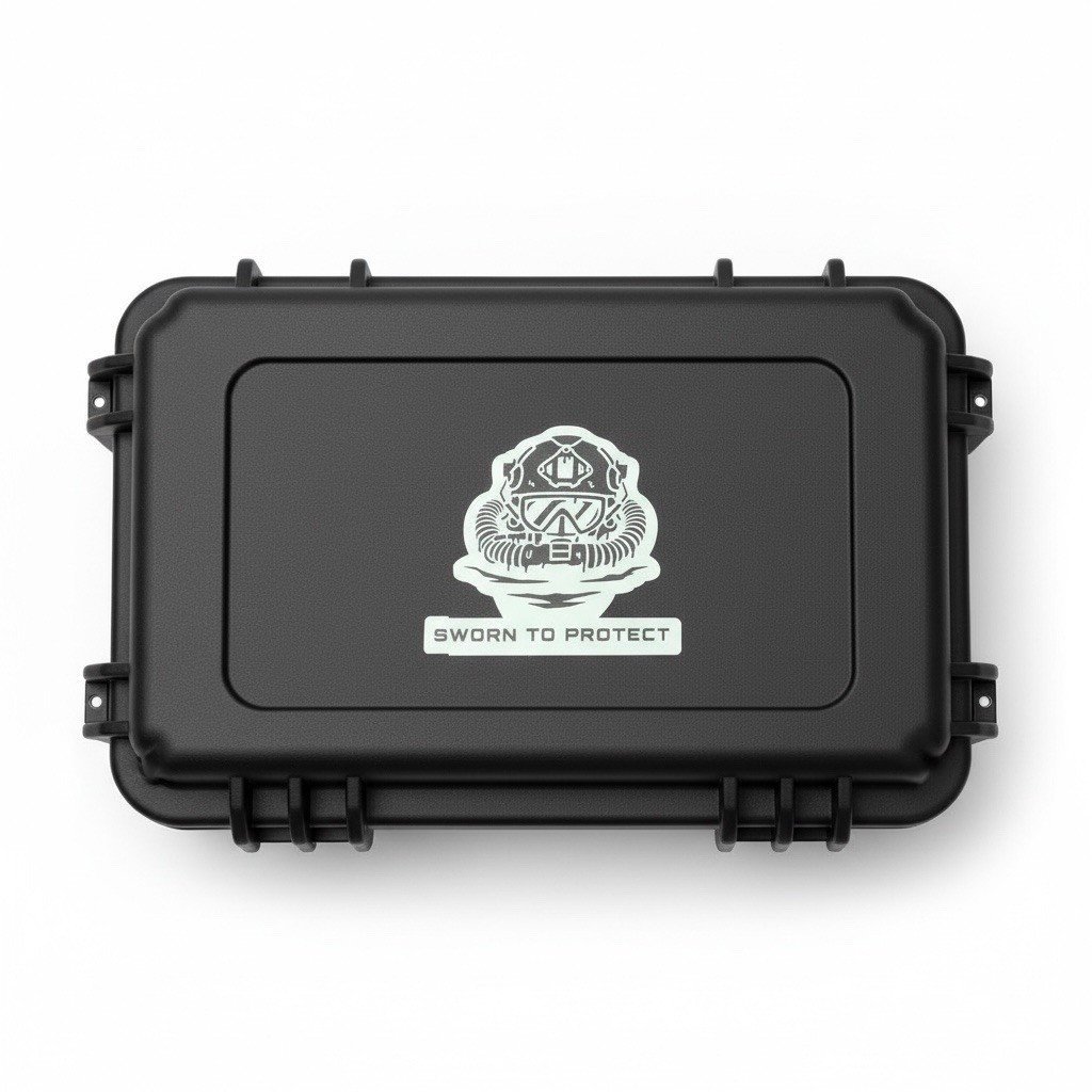New Sworn To Protect Combat Diver Sticker. Black & White US Navy SEAL NSW NSWDG