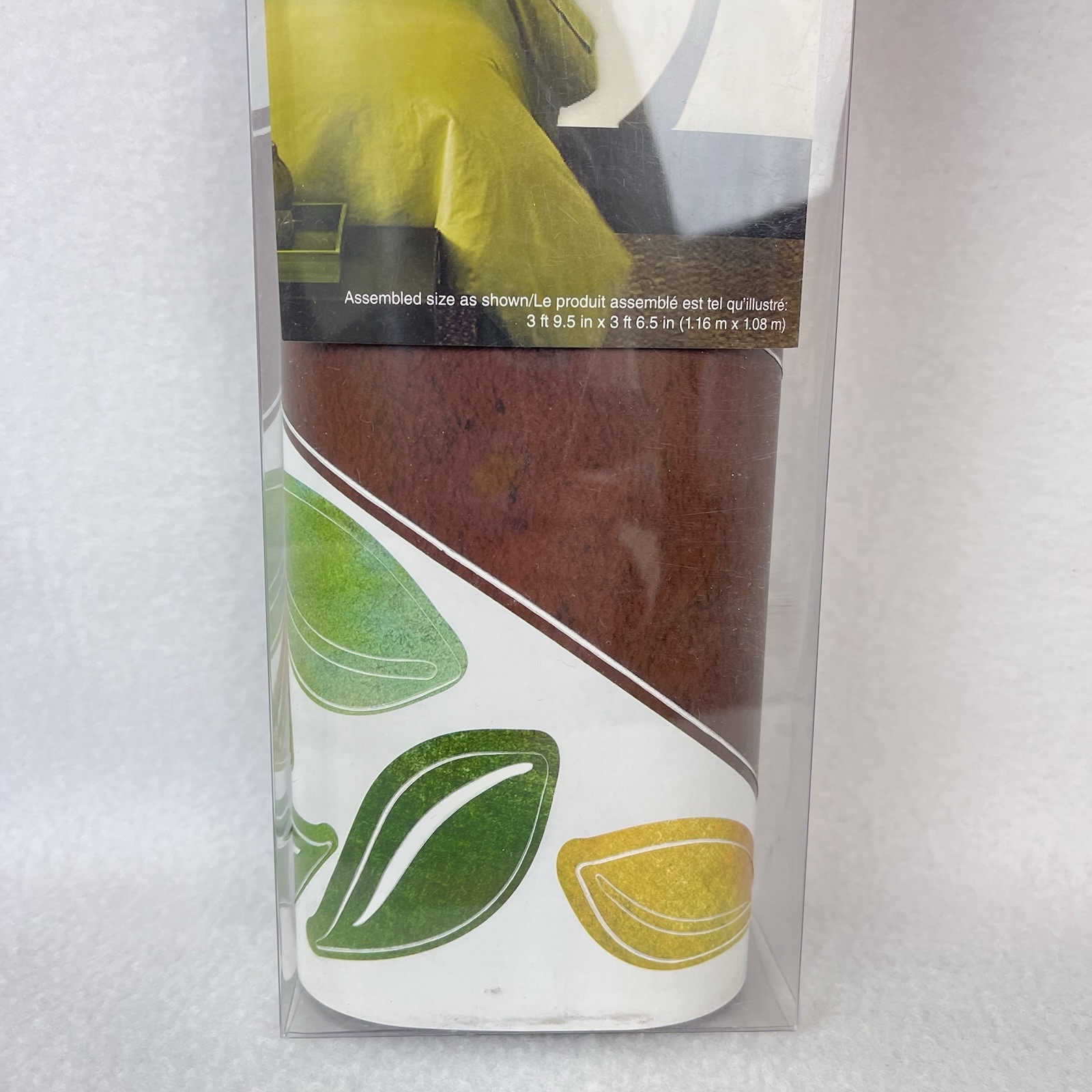 2 Pier One Imports Peel & Stick Wall Applique Tree Leaves Nature New Open Box