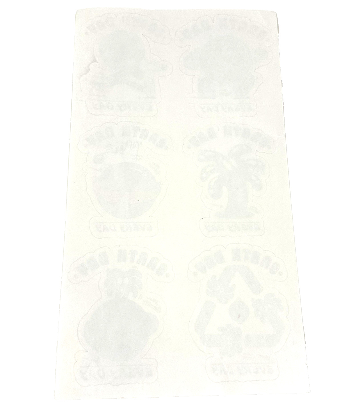 Nike ACG X Steven Harrington Sticker Sheet Earth Day Pack 6 Decals 4" Nike Logo