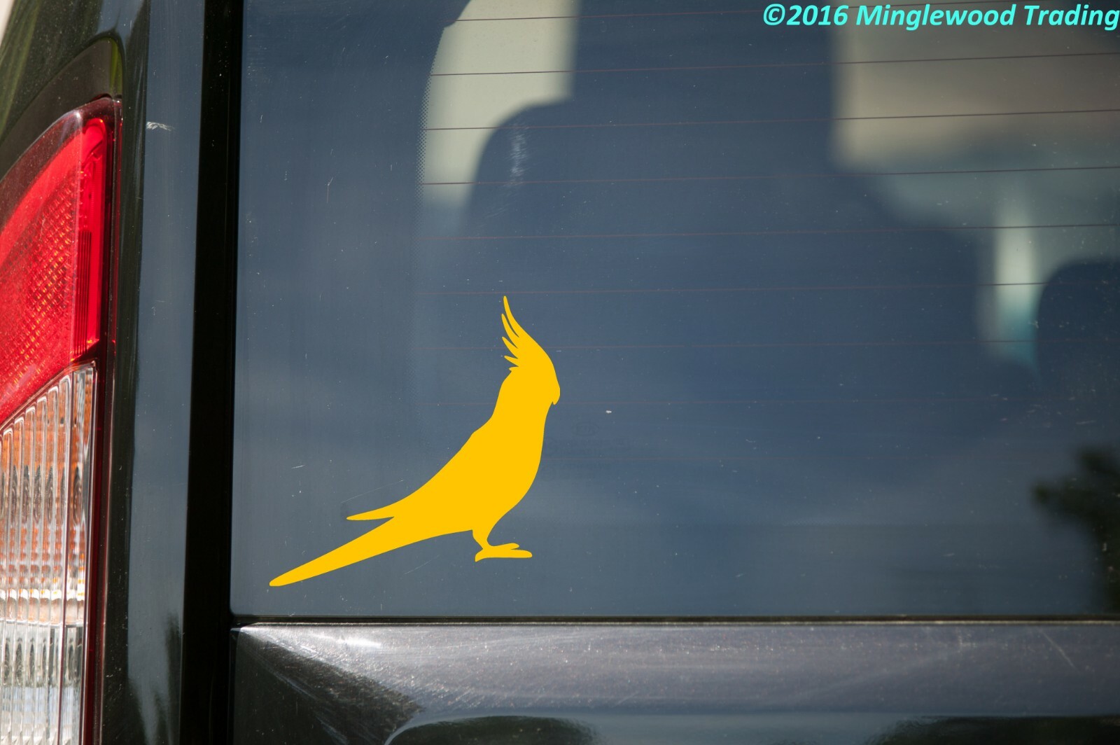 COCKATIEL Vinyl Sticker – Tropical Pet Bird – Cockatoo Parrot – Die Cut Decal