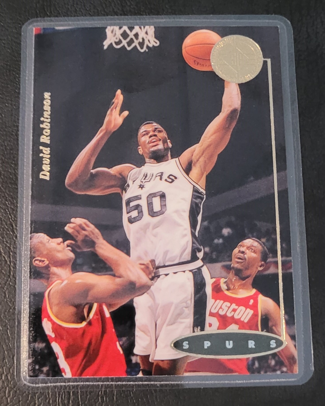 David Robinson Basketball Card HOF Fridge/Locker/Cabinet Laminated Magnet