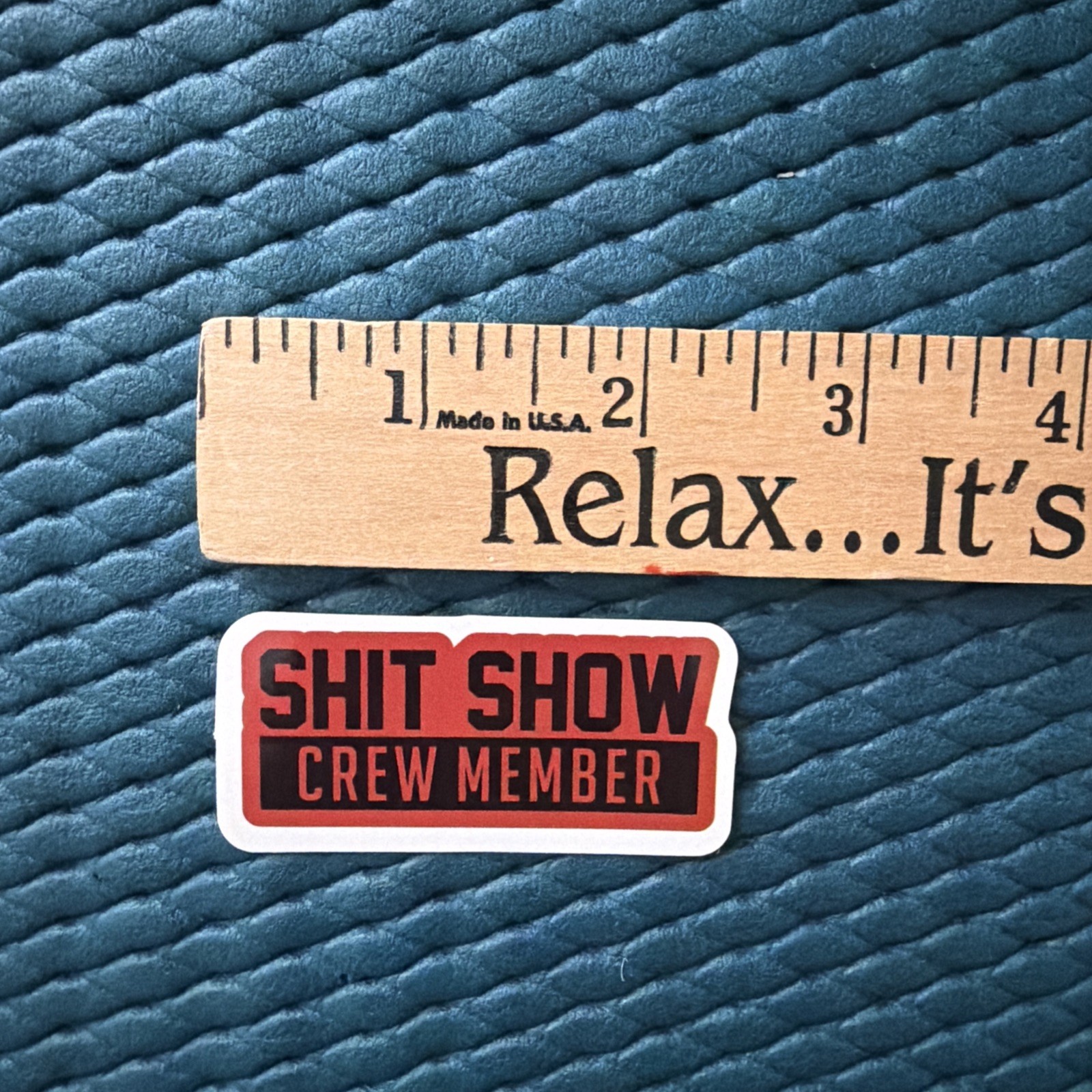 Funny and Sarcastic Glossy Printed Vinyl Stickers 15 Pieces