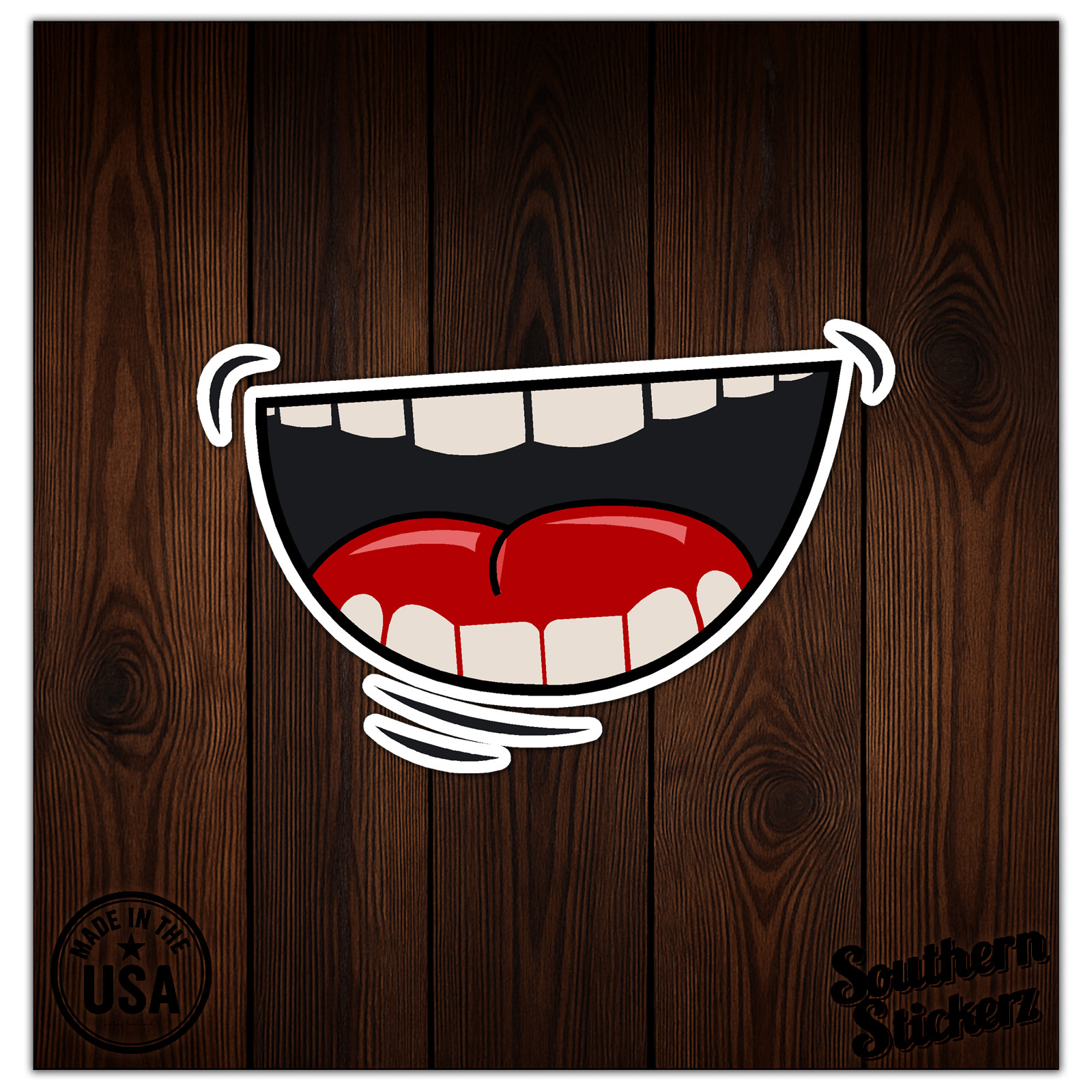 Smile Laugh – Vinyl Decal Sticker – Car Window Laptop – ebn8038