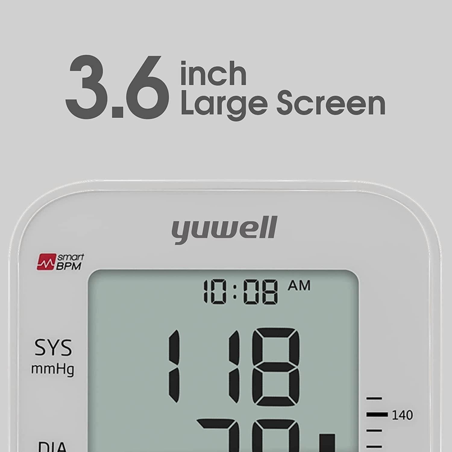 Blood Pressure Monitor, Large Upper Arm Blood Pressure Cuff, Digital Blood Press