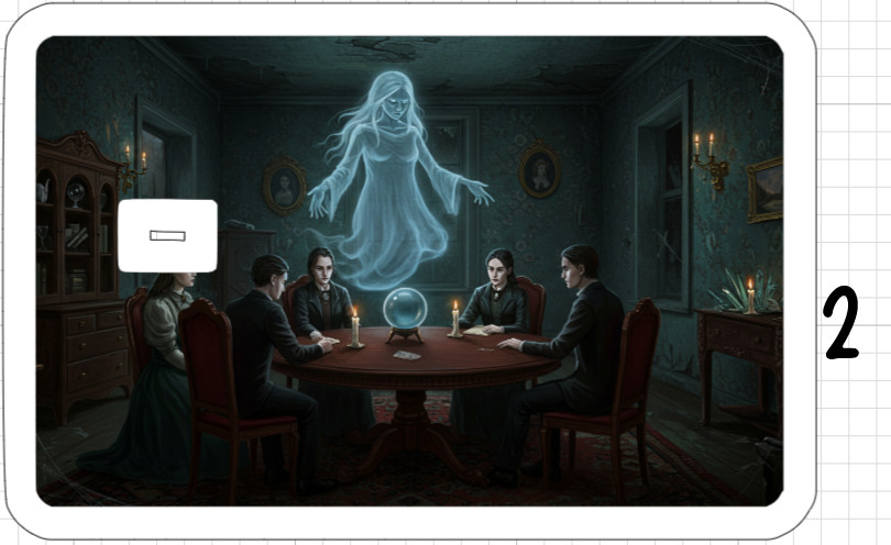 Halloween Haunted House ATM Debit Credit Card Skin Sticker Pumpkin Seance Ghost