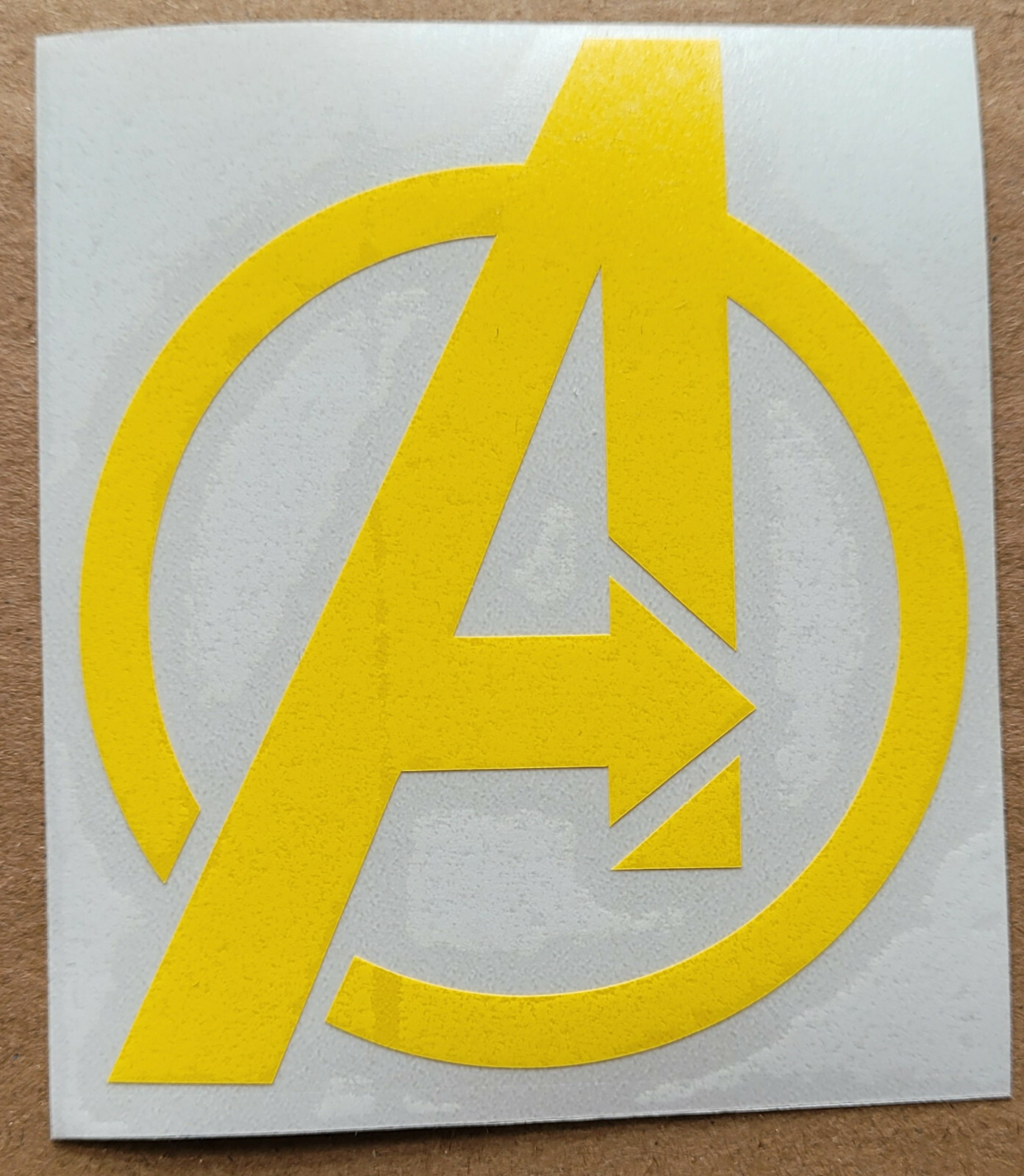 Avengers "A" Decal Vinyl Sticker 3 Inches Tall Choose your Color! Marvel Comics