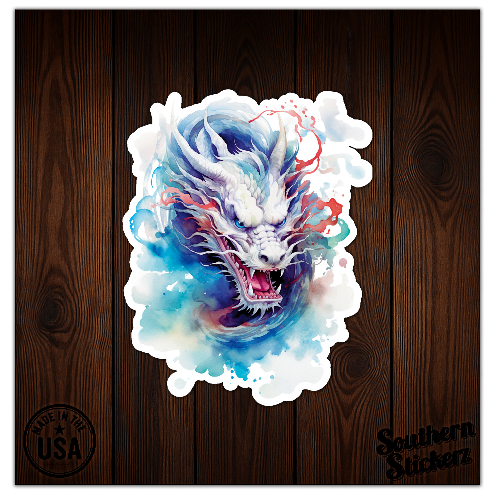 Dragon Head – Vinyl Decal Sticker – Car Window Laptop – ebn11110