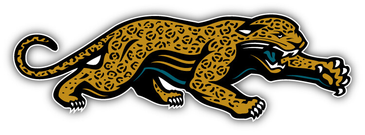 Jaguars Jaguars NFL Football Sport Logo Car Bumper Sticker Decal "SIZES"