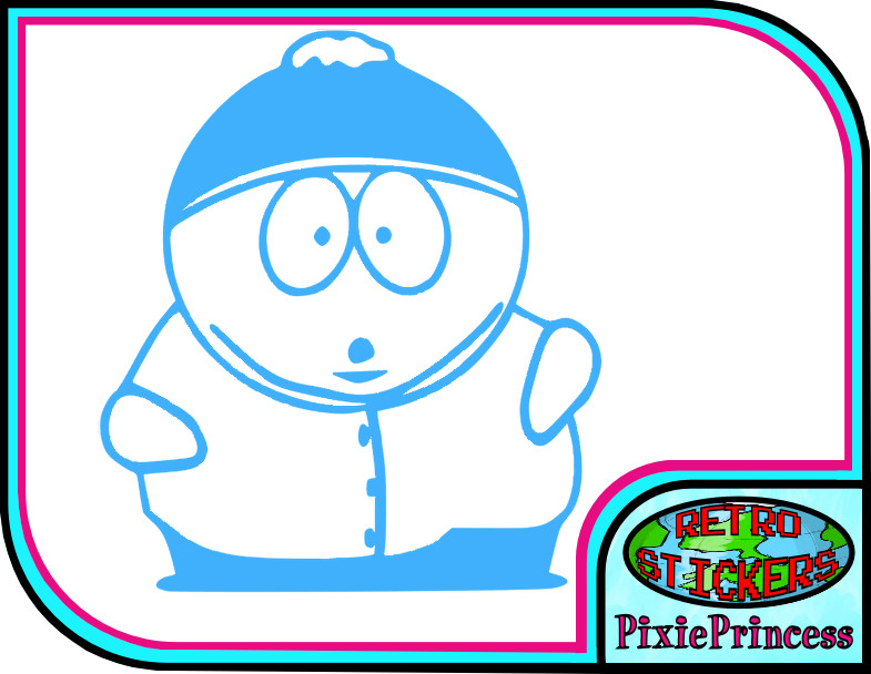 South Park Cartman Funny A Vinyl Sticker Truck Car Bike Wall Art Window Cartoon