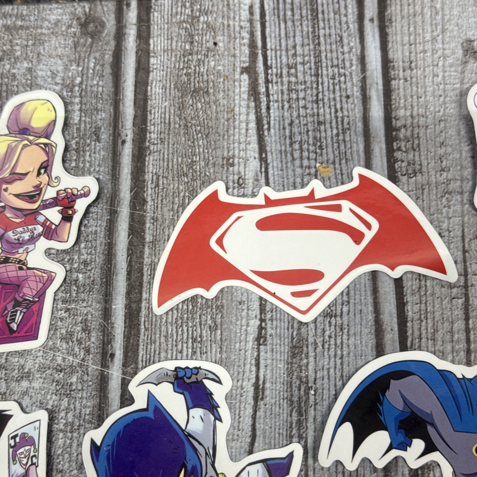 Batman Sticker Lot Of 18 Joker Harley Quinn Robin Water Bottle Laptop Fun DC Art