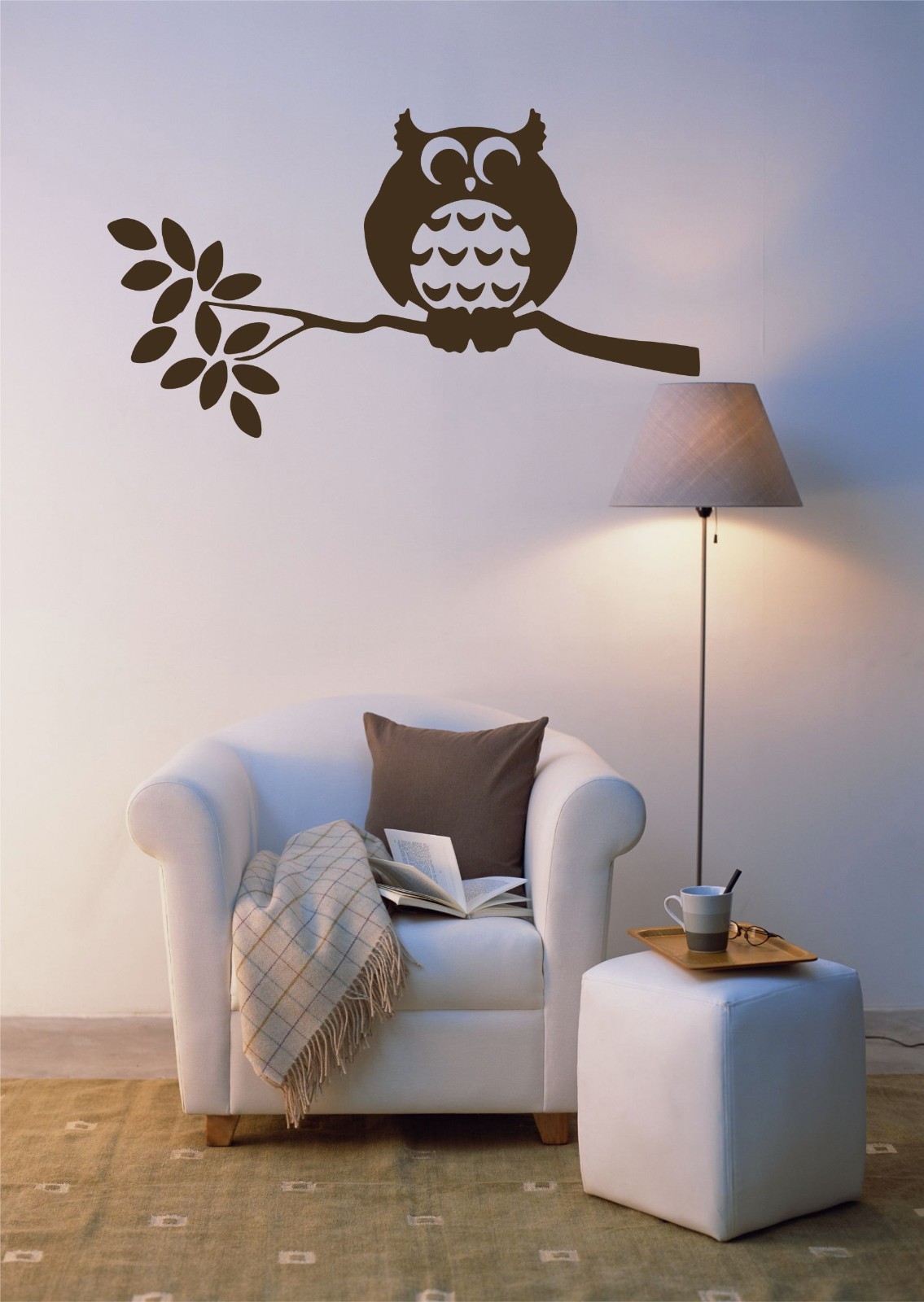 Owl Bird Wall Art Home Decor Mural Vinyl Decal