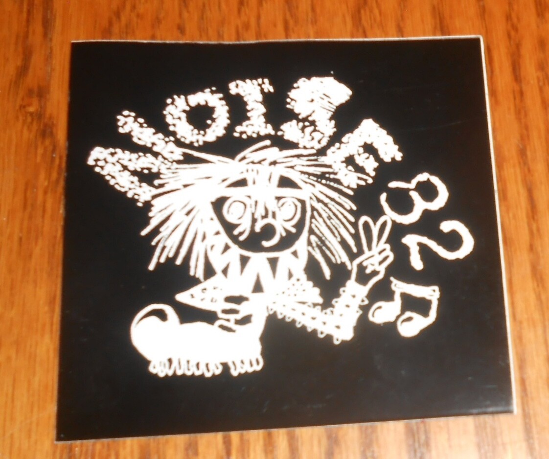 Noise 82 Sticker Original Promo (square) 3.25×3.25 Indonesia Punk Rock RARE