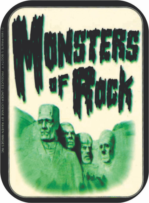 Monsters Of Rock – Mini Sticker – 2" X 2 3/4"