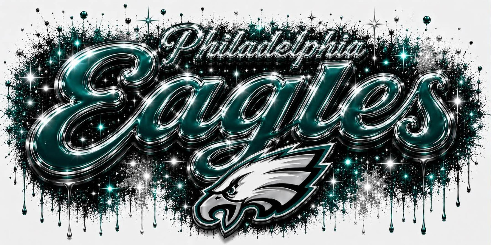 Philadelphia Eagles Sticker Decal Car Truck Wall Mirror Phone Tumbler Bumper Win