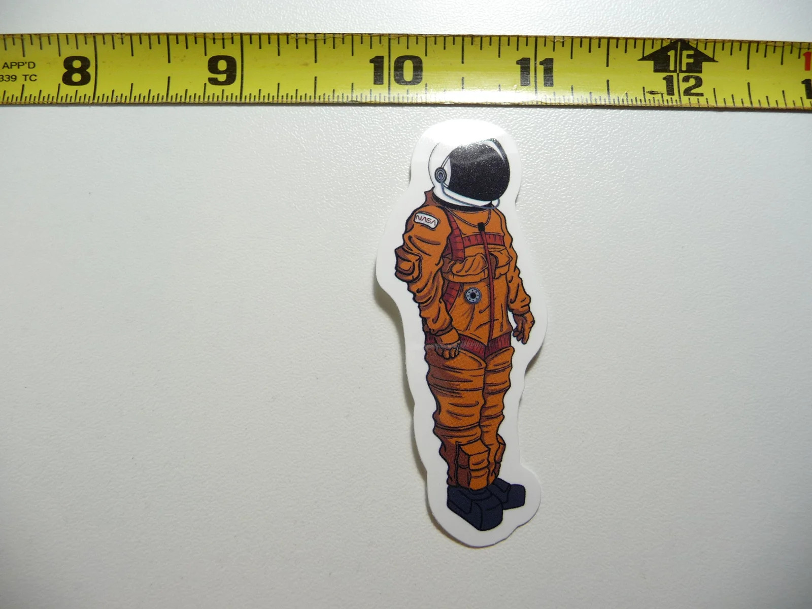 ASTRONAUT NASA SPACE SUIT MODERN SMALL STICKER DECAL EXPLORATION OUTER GALAXY