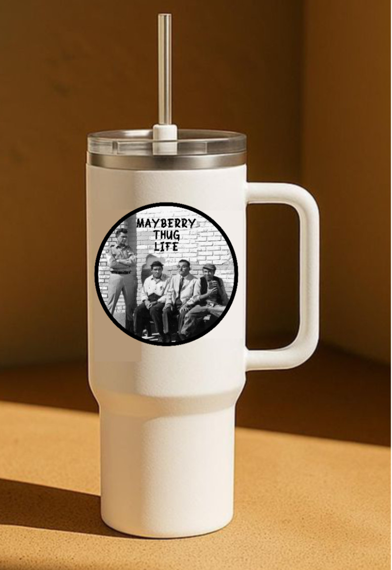 Andy Griffith Show – Mayberry Thug Life – 4" Vinyl Decal Car Cooler Laptop Decor