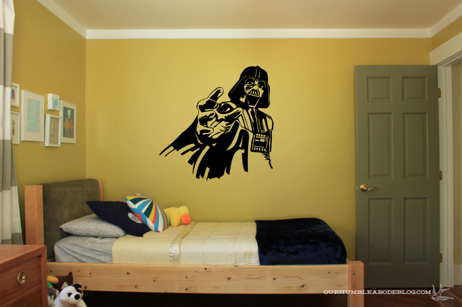 Star Wars Darth Vader Wall Vinyl Home Decor Art Decal 22"x22" Colors