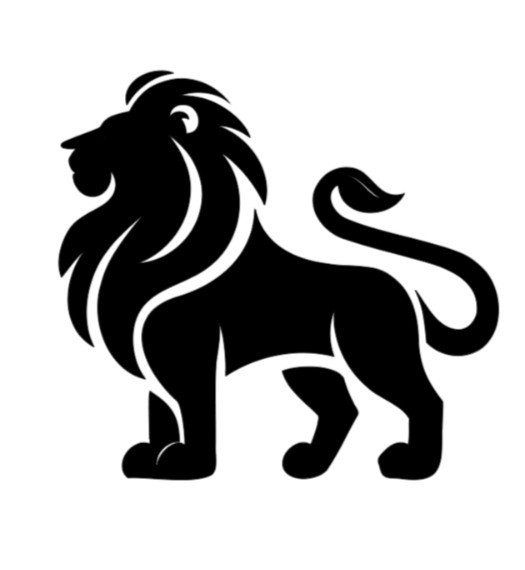 Simple Lion Vinyl Decal Sticker Car Truck Window Laptop Sticker