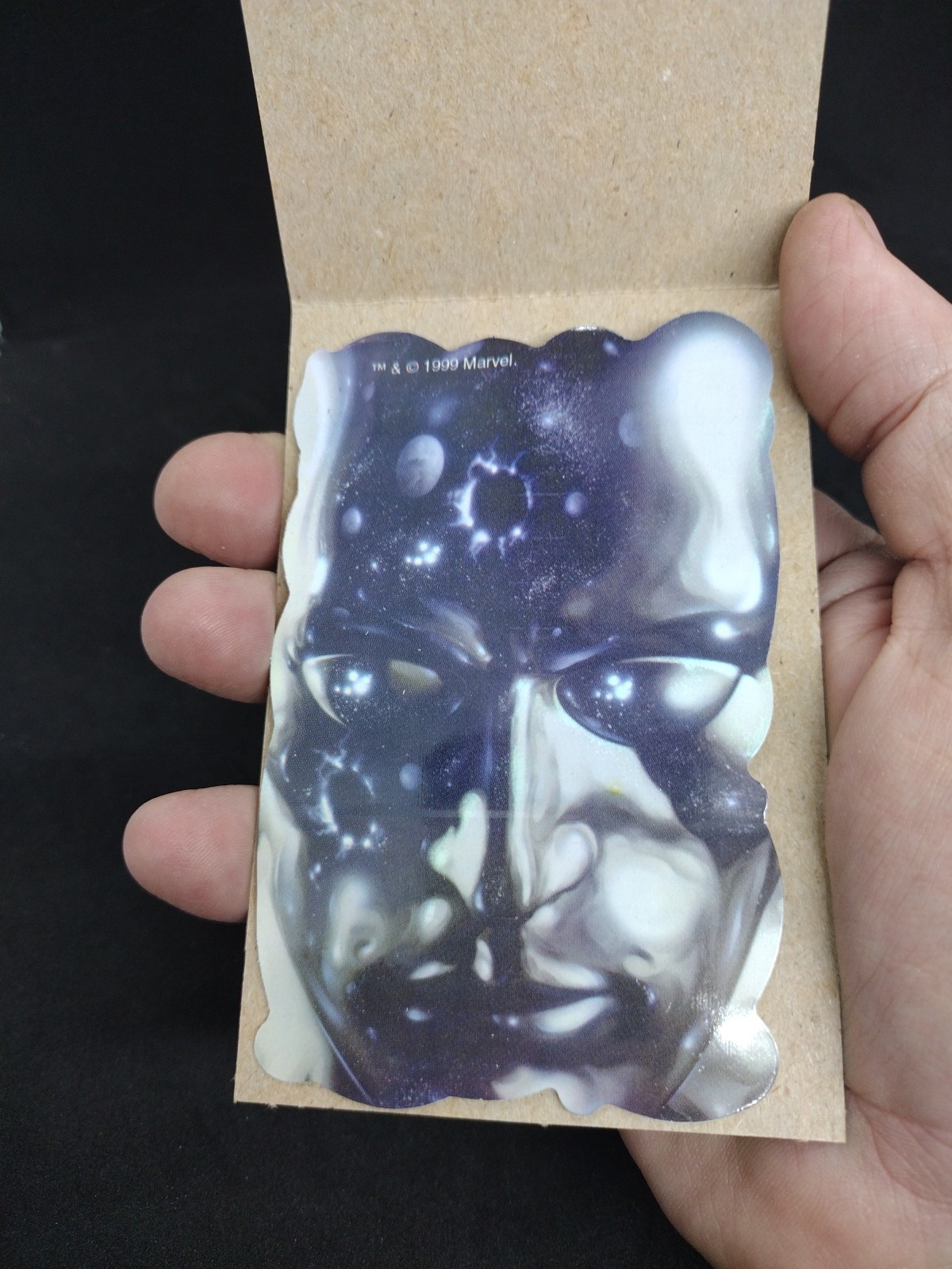Silver Surfer 1999 Die Cut Sticker 3×4" Vending Machine Marvel Comics A&A Global