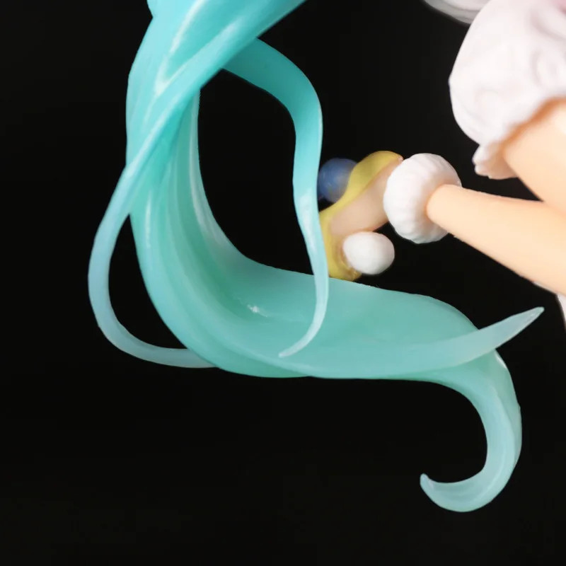 23CM Hatsune Miku Anime Figure Kawaii Pvc Model Doll Action Figurals Rabbit ears