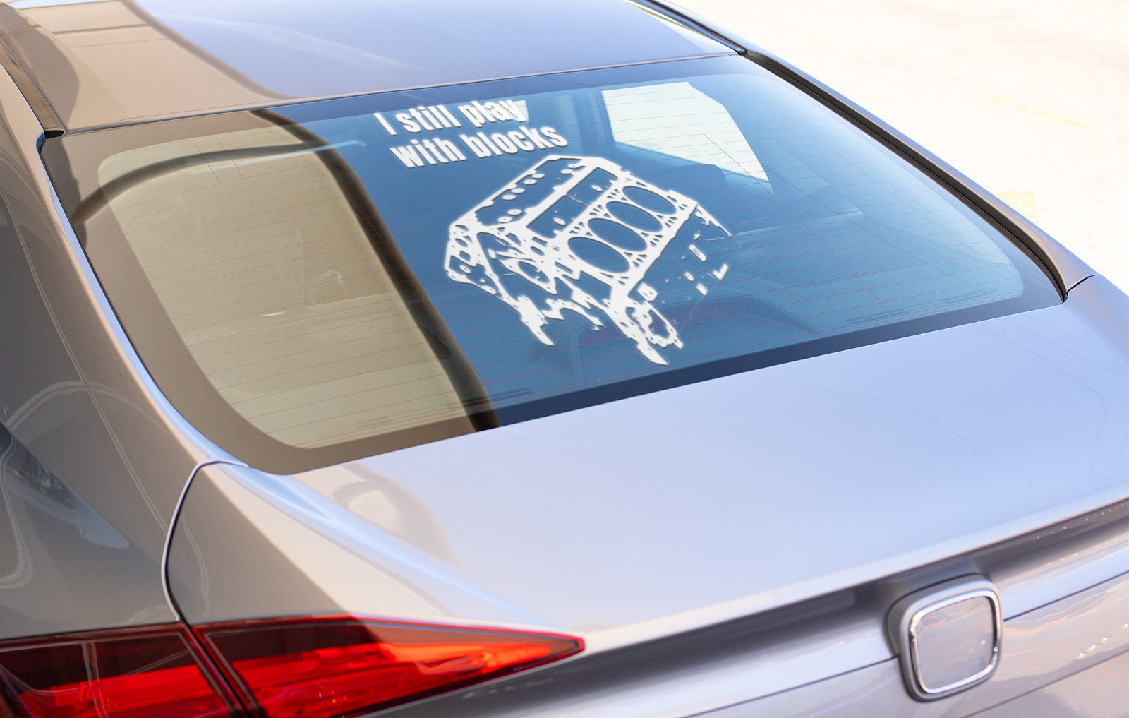 I still play with blocks Vinyl Decal, mechanic gift, handyman gift,car guy