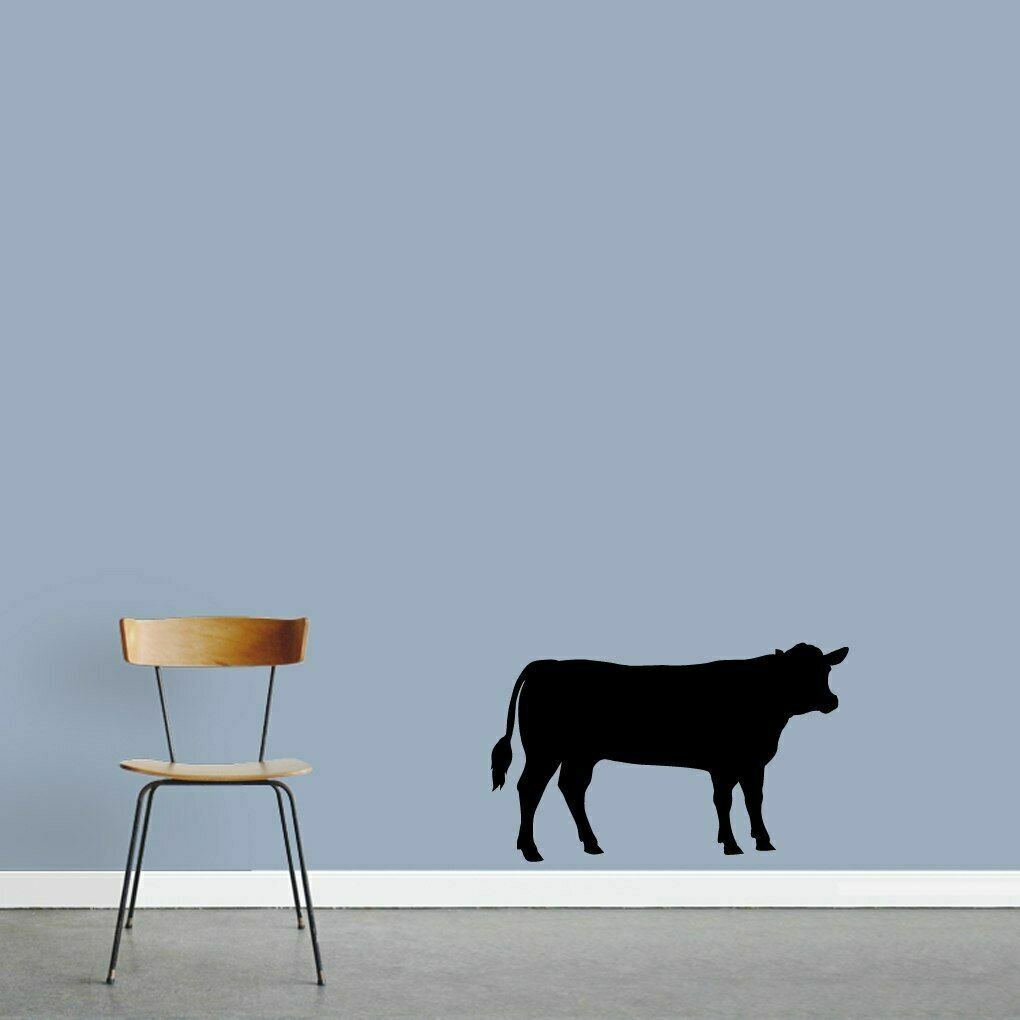 Cow Silhouette Wall Decal – Animals Farm Farmhouse Wall Art Accents Decals