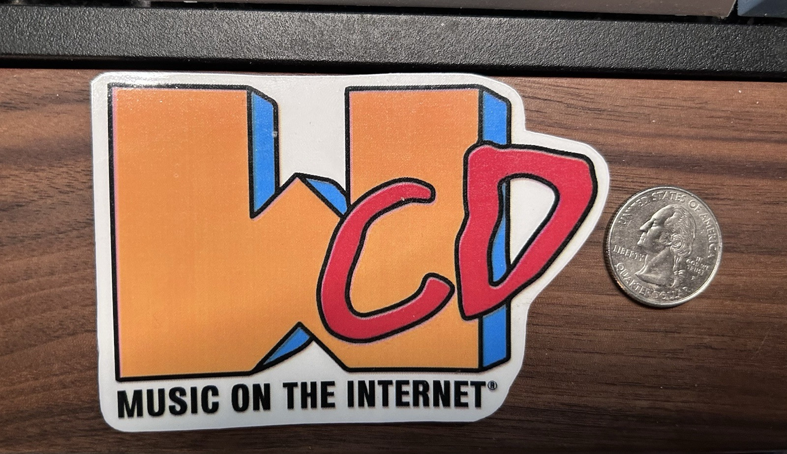 What.cd – Glossy Vinyl Sticker