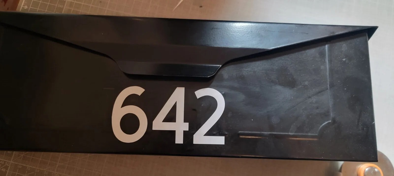 TWO Custom Mailbox Address Street Numbers Vinyl Decal House Business Door 3.0