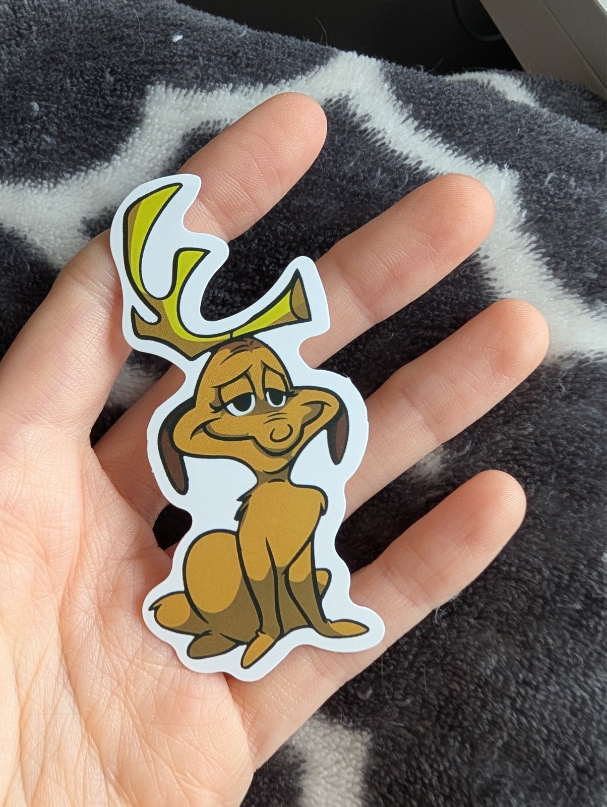 Dr Seuss Sticker | Whimsical Cartoon Vinyl, Grinch, Dog, Max