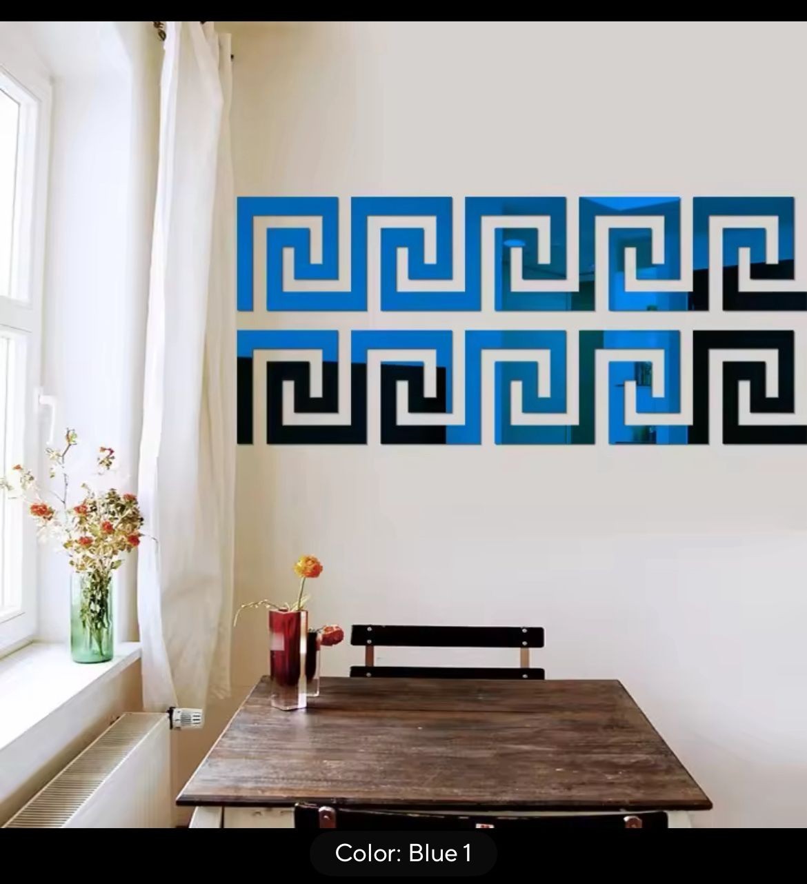 3D 5/10Cm SELF ADHESIVE Acrylic Wall Mirror Sticker for Living/BED Room/CELING D