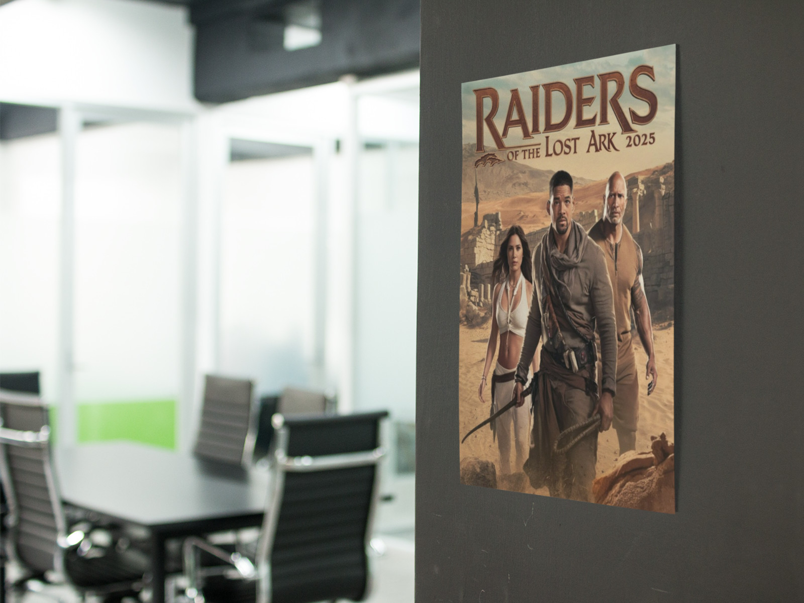 Adventure Archaeology Movie Style Wall Vinyl Decal Poster Print Removable Adhesi