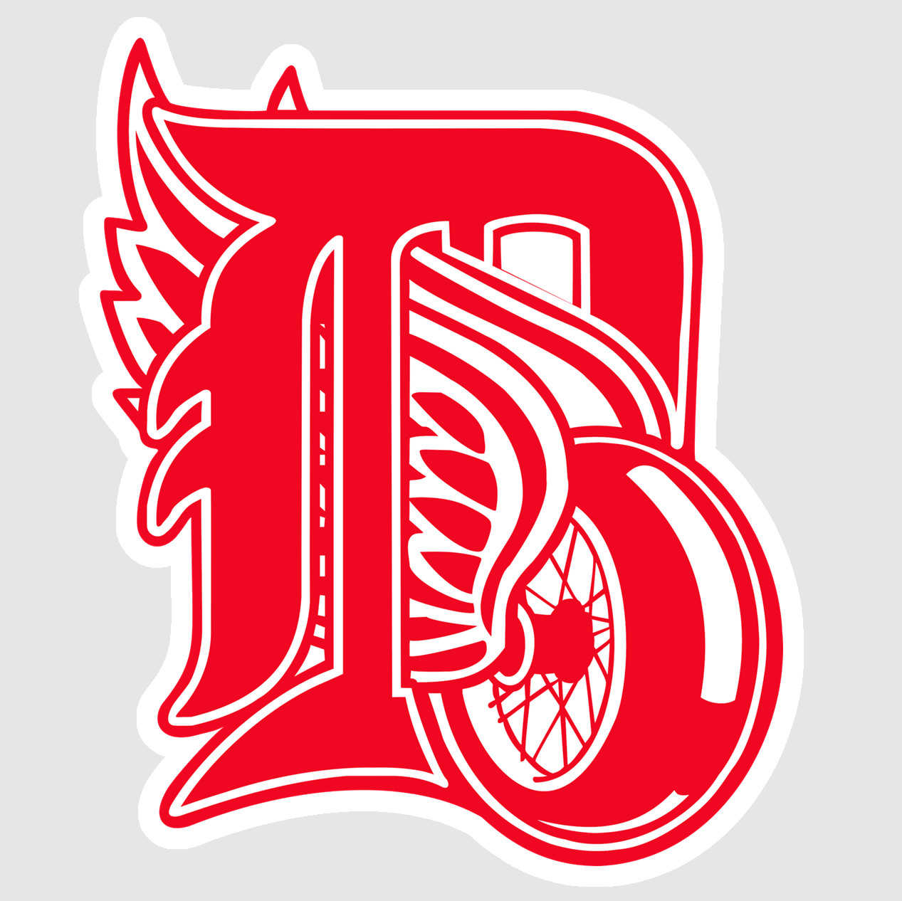 Weather Resistant Vinyl Sticker/Decal – Detroit Red Wings 13
